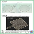 Korean woven wire galvanized barbecue grill mesh